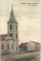 Nagysomkút, Somcuta Mare; Református templom, özv. Papp Vidorné kiadása / church (EK)