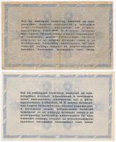 1946. 10.000.000AP (2x) egyik fehér, másik sárgás papíron, egyik eltolodott nyomat miatt látható ill...