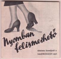 1936 Bp., Nagykovácsy Milenkó üzletének képekkel illusztrált prospektusa