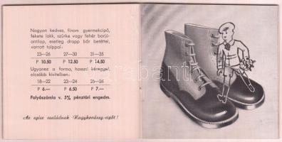 1936 Bp., Nagykovácsy Milenkó üzletének képekkel illusztrált prospektusa