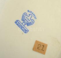 Aquincumi fésülködő akt, kézzel festett, jelzett, hibátlan, m:22 cm