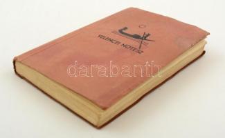 Megyery Ella: Velencei notesz. Bp., (1937), Dante. Kiadói papírkötés, kissé foltos, kissé kopottas b...
