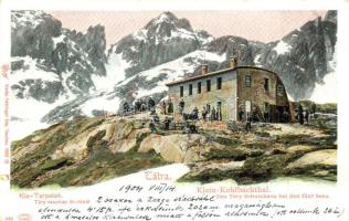 Tátra, Kis-Tarpatak, Téry menház az Öt-tónál, Feitzinger Ede 496. / rest house