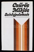 Csűrös Miklós: Színképelemzés. Bp., 1984, Szépirodalmi Könyvkiadó. Kiadói kartonált papírkötés, kiadói papír védőborítóban. A szerző által dedikált.