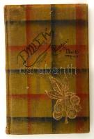 1937 Cserkész fiú emlékkönyve bejegyzésekkel