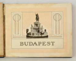 Budapest. Bp., é.n. (cca 1900), Hornyánszky Viktor. Kiadói aranyozott, illusztrált egészvászon kötés...