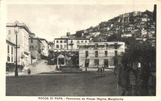 Rocca di Papa, Panorama di Piazza Regina Margherita / square