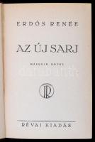 Erdős Renéé könyvek, 2 db; 
Az új sarj I-II. Bp., é.n., Révai. Kiadói aranyozott egészvászon kötés,...