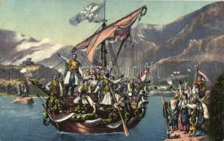 Bar, Antivari; Die Einnahme von Antivari durch Montenegro / Capturing of Bar