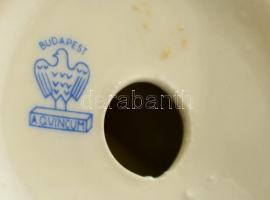 Aquincumi női akt, kézzel festett, jelzett, hibátlan, m: 22,5 cm