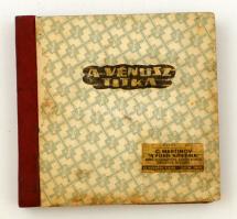 cca 1960 A Vénusz titka, Jó széllel francia partra c. képregények. Két sorozat újságból kivágva, gondosan egybekötve, jó állapotban, hiánytalanul