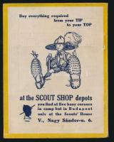 1933 Jamboree Camp book. a Gödöllői cserkész Jamboree hivatalos kiadványa angol nyelven. KÉt kihajth...