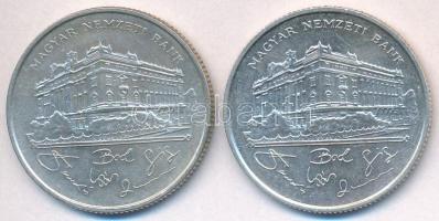 1993. 200Ft Ag "MNB" (2x) T:2