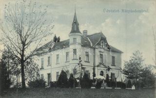 Mátyásdomb, Macskócz, Mackovci (Battyánd, Puconci); Szapáry kastély / castle (EK)