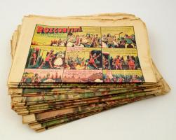 1937-39 A Friss Újság szórványszámai mindegyikben különböző képregénnyel. Összesen 32 db