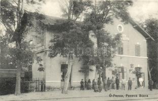 Ópazova, Ópazua, Stara Pazova; vasútállomás / railway station (EK)