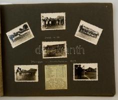 1938-1942 A Hangya Szövetkezet focicsapatának (NB III. NB II. ) 1938-42 közötti meccseiről készült k...