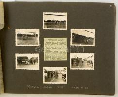 1938-1942 A Hangya Szövetkezet focicsapatának (NB III. NB II. ) 1938-42 közötti meccseiről készült k...