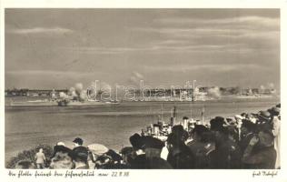 1938 Német hadiflotta díszbemutatója / Deutsche Reichsmarine, demonstration of the German Navy fleet