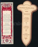 5 db különféle régi reklámos könyvjelző