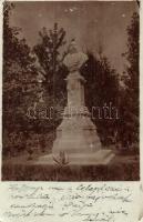 1901 Zimony, Zemun, Semlin; Ferenc József szobor / Franz Joseph statue, photo (EK)