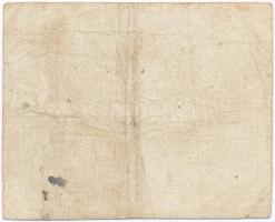 Rozsnyó 1849. 1kr "Rozsnyó város pénztári utalványa" vízjeles papíron T:III kis fo.
Adamo...