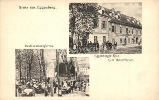Graz, Eggenberg, restaurant garden, bicycles, guest house
