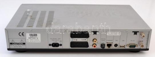 Dreambox DM 7000-S digitális műholdvevő távirányítóval