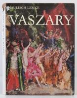 Haulisch Lenke: Vaszary János. Bp., 1978, Képzőművészeti Alap Kiadóvállalalta. Kiadói egészvászon kötés, kiadói kissé szakadt papírborítóban, kissé foltos lapélekkel.