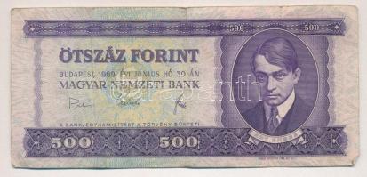 1962. 100Ft (2x) + 1968. 100Ft (2x) + 1969. 500Ft T:III,III-