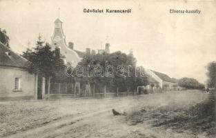 Karancs, Elversz kastély