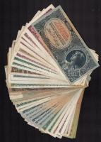 44db-os vegyes magyar pengő bankjegy tétel T:II-III-