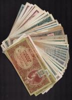 44db-os vegyes magyar pengő bankjegy tétel T:II-III-