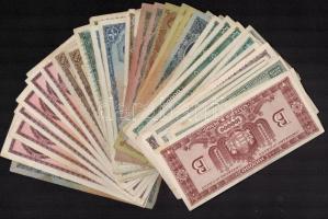 49db-os vegyes magyar pengő bankjegy tétel T:II-III-