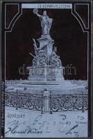 Arad, Vértanúk szobra, Révész Nándor kiadása / statue, monument, metallic