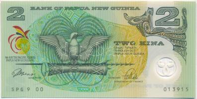 Pápua Új-Guinea 1991. 2K T:I  Papua New Guinea 1991. 2 Kina C:Unc