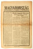 1920 Bp., Magyarország című újság XXVIII. 269. szám, benne a Trianon döntésről szóló cikkel