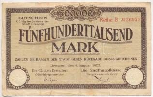 Németország / Weimari Köztársaság 1923. 7db-os vegyes szükségpénz tétel, közte Drezda és Freital T:I...