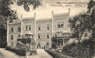 Trencsénteplic-fürdő, Trencianske Teplice; Viktória nyaraló / villa (EK)