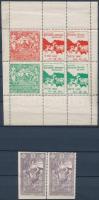 1907 Országos Ipar- és Mezőgazdasági Kiállítás Pécs parafilatéliai tétel berakólapon