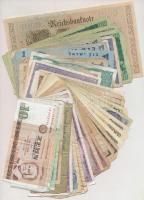 41db-os vegyes külföldi bankjegy tétel, közte Csehszlovákia, India, Izrael, Jugoszlávia, Lengyelország, NDK T:III,III-,IV 41pcs of various banknotes, including Czechoslovakia, India, Israel, Yugoslavia, Poland, GDR C:F,VG,G