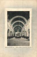 Celldömölk, Római katolikus templom, belső, Szagan János kiadása (EK)