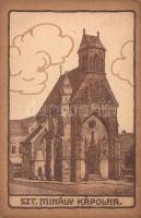 Kassa, Kosice; Szent Mihály Kápolna, Magyar Jövő kiadása / chapel, irredenta s: Lesskó L.