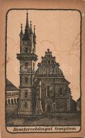 Besztercebánya, Templom; kiadja a Magyar Jövő / church, irredenta s: Lajó