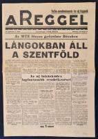 1948 A Reggel című újság XXI. évfolyamának 21. száma