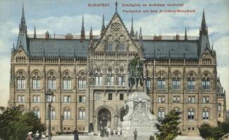 Budapest V. Országház, Andrássy szobor