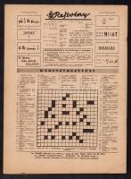 1941 Ünnep, 1941 december 1., VIII. évf 23. szám, Szerk.: Bethlen Margit, változó állapotban, többny...