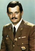 4 db MODERN magyar űrhajós lap / 4 modern Hungarian astronauts postcards