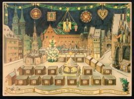 1984 Aventi naptár, München, Franz-Josef Holler, 21x28 cm.