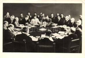 4 db MODERN politikus képeslap; Lenin, Nagy Imre, Sztálin, Postdami béke konferencia / 4 modern poli...